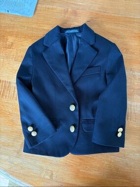 Izod Navy Blazer with Gold Buttons